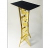Folding Table - Metal - Gold