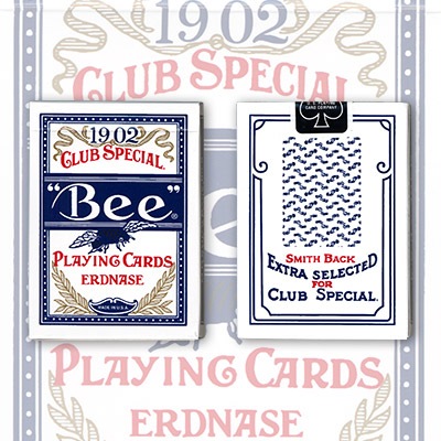 Erdnase 1902 Bee Playing Cards - Blue Smith No. 2 Back -Limited