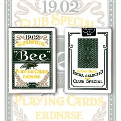 Erdnase 1902 Bee Playing Cards - Green Acorn Back - Limited