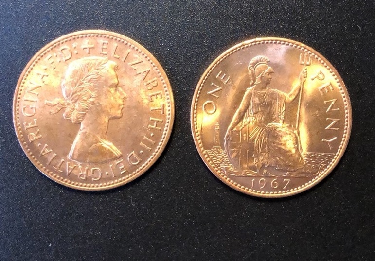 ���󥰥�å���ڥˡ�/English Penny