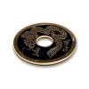 Chinese Coin (Black - Dollar Size) /���㥤�ˡ������ɥ饴�󥳥��󡦥����顼������