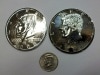 Jumbo 3 Half Dollar Chrome