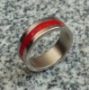 Magnetic Engraved PK Ring (Red,Deluxe)