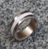 Magnetic Engraved PK Ring (White,Deluxe)