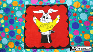 Bag to 'Happy Birthday' Silk /�Хå�to�ϥåԡ��С����ǡ�
