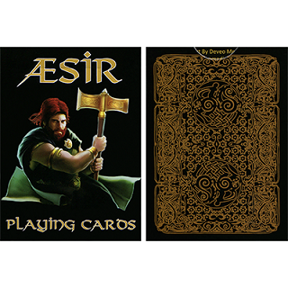 AEsir Gold Playing Cards