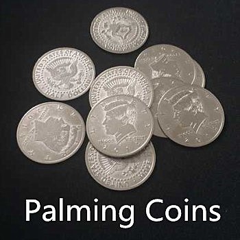 Palming Coins (Half Dollar Version)/�ϡ��ե��顼���ѡ��ߥ󥰥�����
