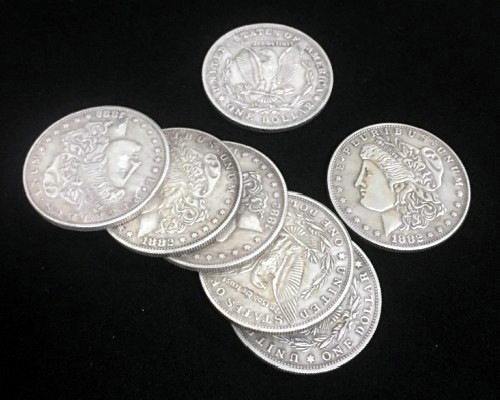 Super Morgan Dollar (3.8cm ,Brass)/��륬�󥳥��󡦥�ץꥫ