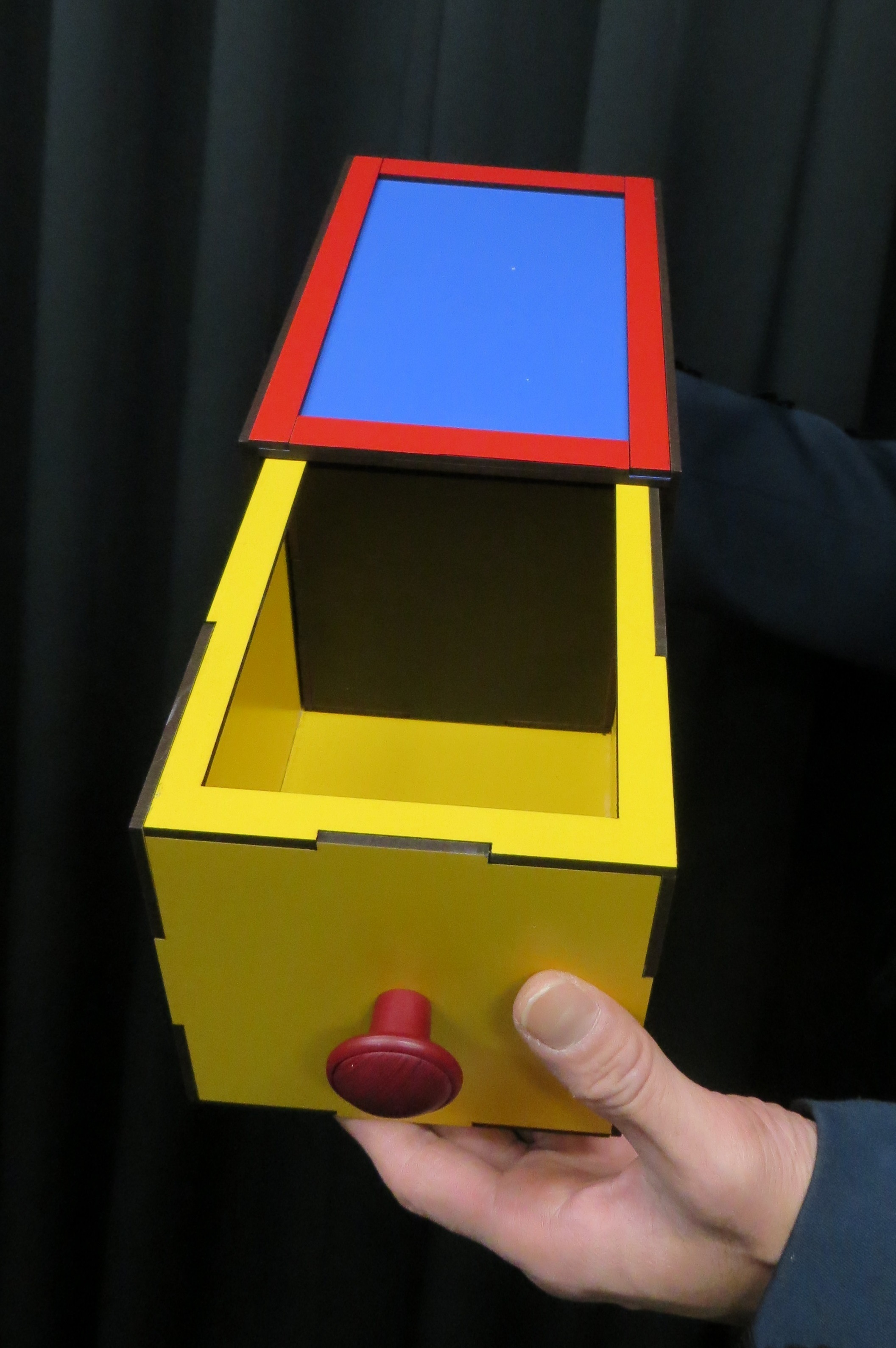 Colorful Holed Drawer Box