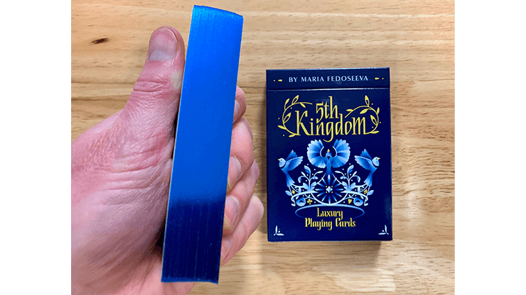 5th Kingdom Semi-Transformation (Player Edition Gilded Blue 2 Way) Playing Cards