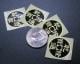 Johnny Wong's Chinese Coin Sticker (Half Dollar Size)