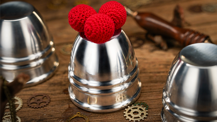 Aluminum Alloy Cups and Balls Set/�����������å�&�ܡ��� 