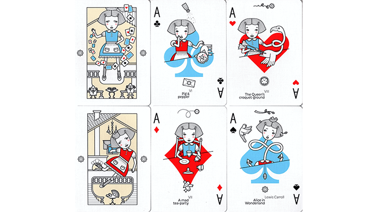 Alice in Wonderland Playing Cards