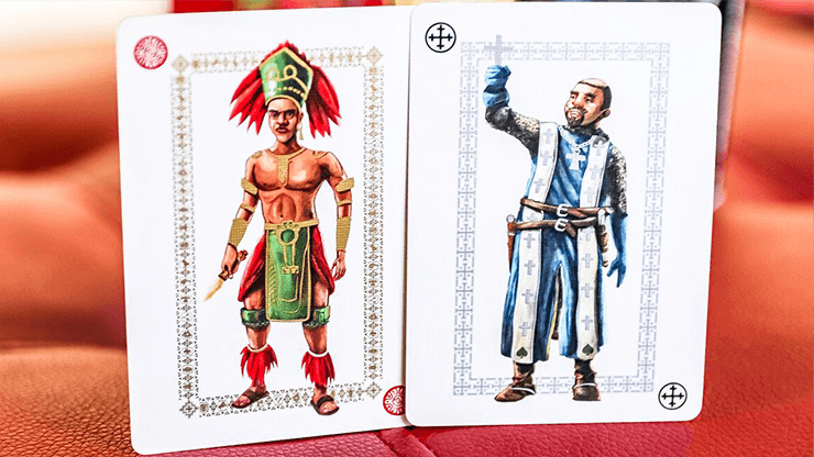 Ancient Warriors Playing Cards