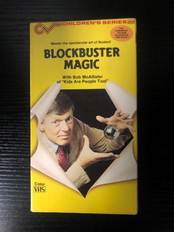 BLOCKBUSTER MAGIC With Bob McAllister of 'Kids Are People Tool'(ビデオテープ ...