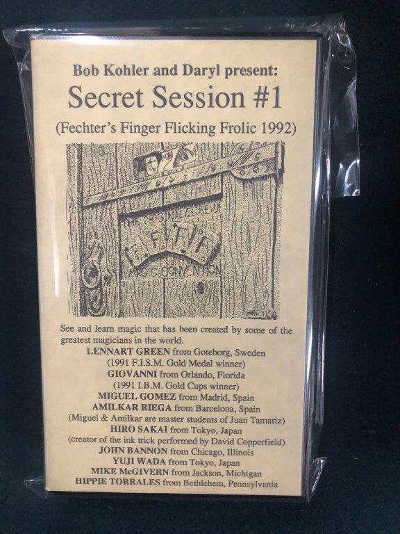 Secret Session Collection Secret Session #1(ビデオテープ/DVD付き) | DVD(海外・レクチャー) | マジックファンタジア2号店