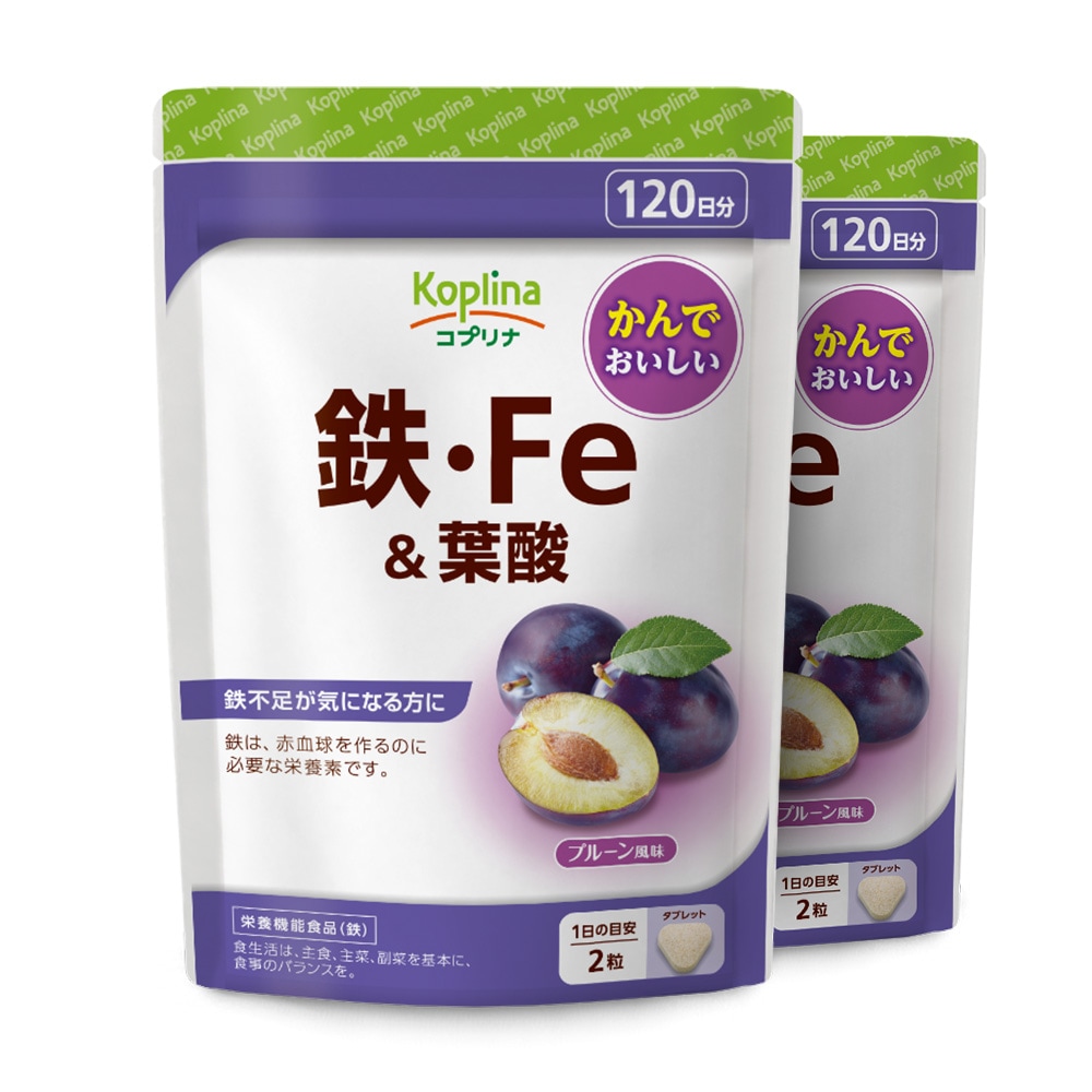 [セット] 鉄・Fe＆葉酸　【全国送料無料】