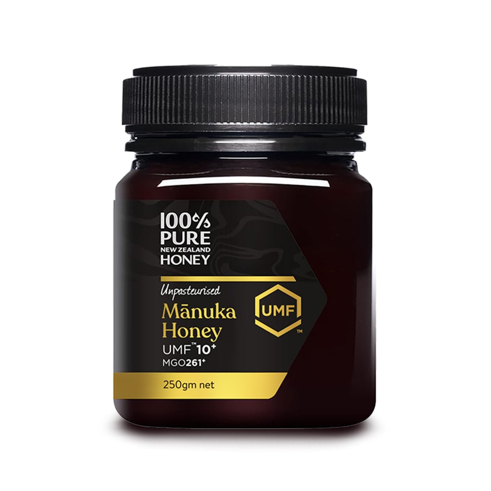 100%PURE NEWZEALAND HONEY MANUKA UMF10+ (MGO263mg/kg)マヌカハニー 250g 　（GOLD）【宅配便・送料無料】