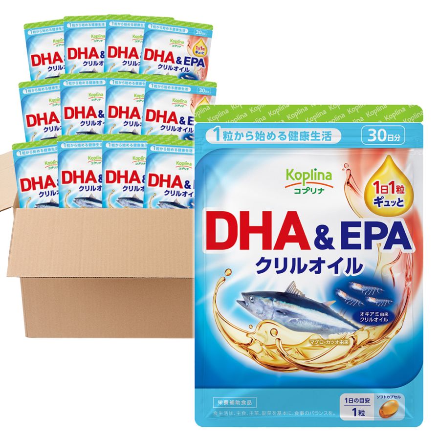 DHA&EPA　クリルオイル　ケース売り（12個入り）【宅配便・送料無料】