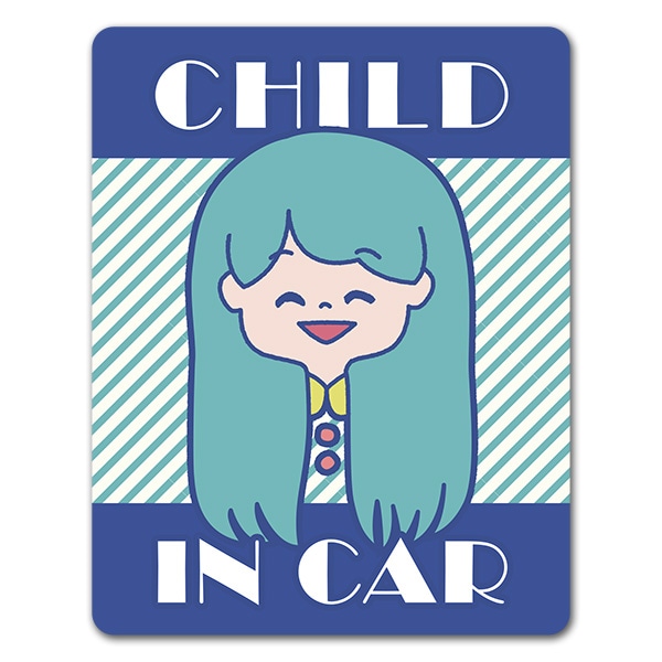 ���λҾд� ���󥰥إ���CHILD IN CAR�ۼ֥ޥ��ͥåȥ��ƥå����ڤ椦�ѥ��å����������ǽ��