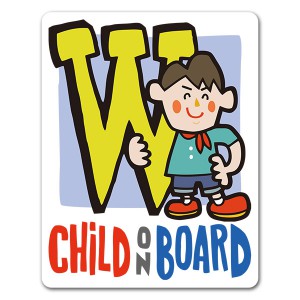 ե٥åȥ꡼ˤλҥ˥WCHILD ON BOARDۼ֥ޥͥåȥƥåڤ椦ѥåǽ