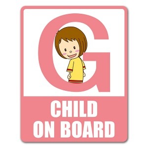 ե٥åȥ꡼λҥ˥GCHILD ON BOARDۼ֥ޥͥåȥƥåڤ椦ѥåǽ