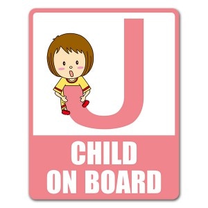 ե٥åȥ꡼λҥ˥JCHILD ON BOARDۼ֥ޥͥåȥƥåڤ椦ѥåǽ