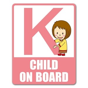 ե٥åȥ꡼λҥ˥KCHILD ON BOARDۼ֥ޥͥåȥƥåڤ椦ѥåǽ