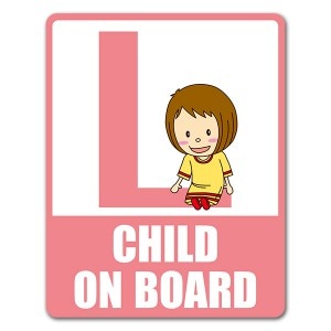 ե٥åȥ꡼λҥ˥LCHILD ON BOARDۼ֥ޥͥåȥƥåڤ椦ѥåǽ