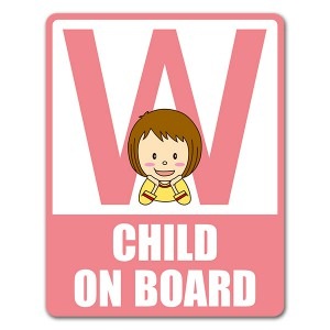 ե٥åȥ꡼λҥ˥WCHILD ON BOARDۼ֥ޥͥåȥƥåڤ椦ѥåǽ