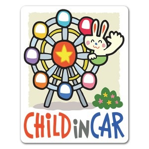 ͷ���� ������ ��������CHILD IN CAR�ۼ֥ޥ��ͥåȥ��ƥå����ڤ椦�ѥ��å����������ǽ��