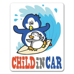 �����ե��󤷤Ƥ���ڥ󥮥�οƻҡ�CHILD IN CAR�ۼ֥ޥ��ͥåȥ��ƥå����ڤ椦�ѥ��å����������ǽ��