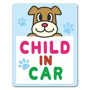 �� ưʪ��CHILD IN CAR�ۼ֥ޥ��ͥåȥ��ƥå����ڤ椦�ѥ��å����������ǽ��