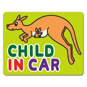 ���󥬥롼 ưʪ��CHILD IN CAR�ۼ֥ޥ��ͥåȥ��ƥå����ڤ椦�ѥ��å����������ǽ��