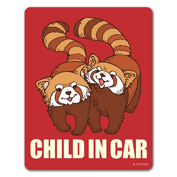 ��å����ѥ�� ưʪ��CHILD IN CAR�ۼ֥ޥ��ͥåȥ��ƥå����ڤ椦�ѥ��å����������ǽ��