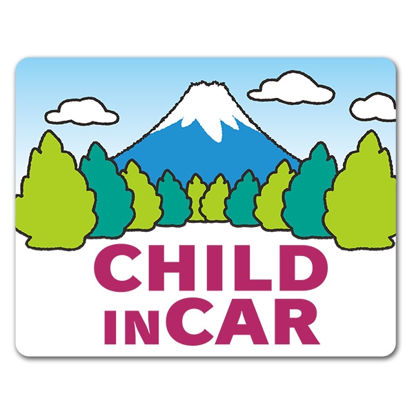 �ٻλ� �����ʡ�CHILD IN CAR�ۼ֥ޥ��ͥåȥ��ƥå����ڤ椦�ѥ��å����������ǽ��