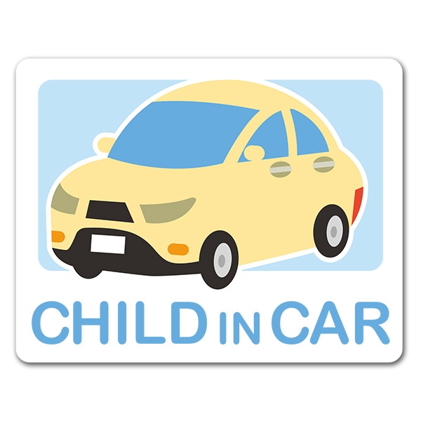 ����������ޡ�CHILD IN CAR�ۼ֥ޥ��ͥåȥ��ƥå����ڤ椦�ѥ��å����������ǽ��