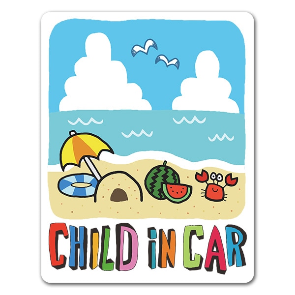 ������� ���ˤȥ�����CHILD IN CAR�ۼ֥ޥ��ͥåȥ��ƥå����ڤ椦�ѥ��å����������ǽ��