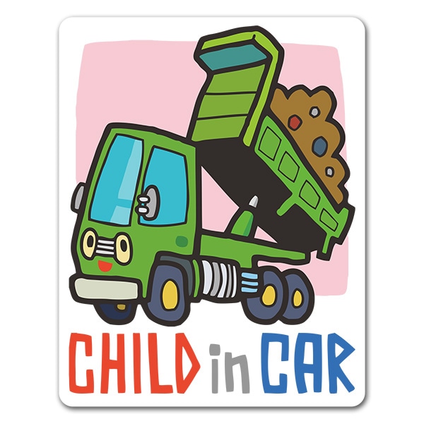 ����ץ��� Ư���֡�CHILD IN CAR�ۼ֥ޥ��ͥåȥ��ƥå����ڤ椦�ѥ��å����������ǽ��