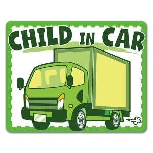 �ȥ�å� Ư���֡�CHILD IN CAR�ۼ֥ޥ��ͥåȥ��ƥå����ڤ椦�ѥ��å����������ǽ��