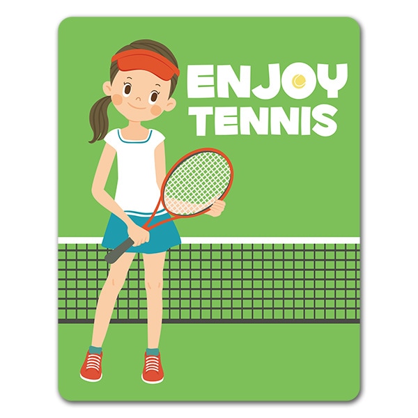 �ƥ˥� ���� ������ENJOY TENNIS�ۼ֥ޥ��ͥåȥ��ƥå����ڤ椦�ѥ��å����������ǽ��