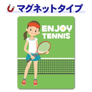 �ƥ˥� ���� ������ENJOY TENNIS�ۼ֥ޥ��ͥåȥ��ƥå����ڤ椦�ѥ��å����������ǽ��