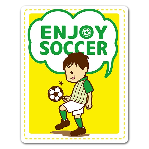 ���å��� ��եƥ��� ������ENJOY SOCCER�ۼ֥ޥ��ͥåȥ��ƥå����ڤ椦�ѥ��å����������ǽ��