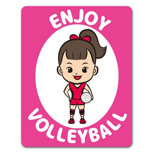 �Х졼�ܡ��� ������ENJOY VOLLEYBALL�ۼ֥ޥ��ͥåȥ��ƥå����ڤ椦�ѥ��å����������ǽ��