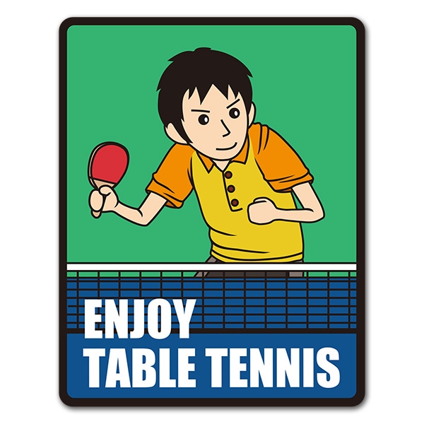 ��� ������ENJOY TABLE TENNIS�ۼ֥ޥ��ͥåȥ��ƥå����ڤ椦�ѥ��å����������ǽ��