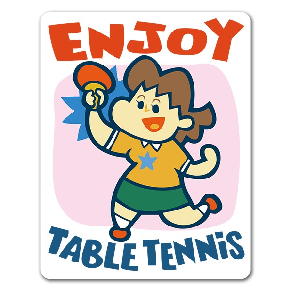 ��� ������ENJOY TABLE TENNIS�ۼ֥ޥ��ͥåȥ��ƥå����ڤ椦�ѥ��å����������ǽ��