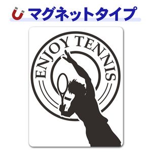 �ƥ˥� ������ ���륨�å�������ENJOY TENNIS�ۼ֥ޥ��ͥåȥ��ƥå����ڤ椦�ѥ��å����������ǽ��