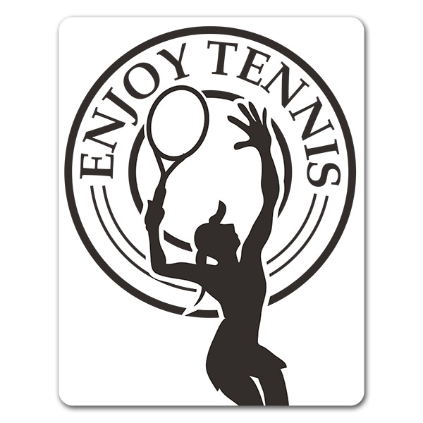 �ƥ˥� ������ ���륨�åȽ�����ENJOY TENNIS�ۼ֥ޥ��ͥåȥ��ƥå����ڤ椦�ѥ��å����������ǽ��