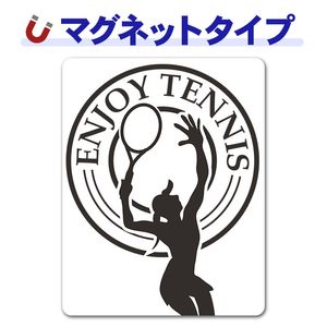 �ƥ˥� ������ ���륨�åȽ�����ENJOY TENNIS�ۼ֥ޥ��ͥåȥ��ƥå����ڤ椦�ѥ��å����������ǽ��