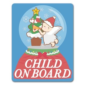 ���ꥹ�ޥ������Ρ��ɡ����ŷ�ȡ�CHILD ON BOARD�ۼ֥ޥ��ͥåȥ��ƥå����ڤ椦�ѥ��å����������ǽ��